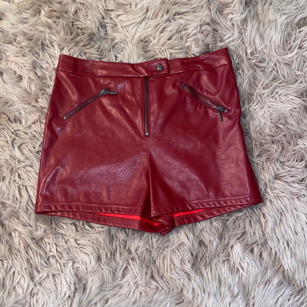 Guess Pleather Shorts